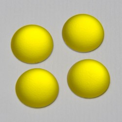 Cabochon Softtouch Giallo 12mm