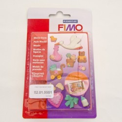 Fimo push mould baby