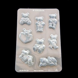Clay mould Little Bears
