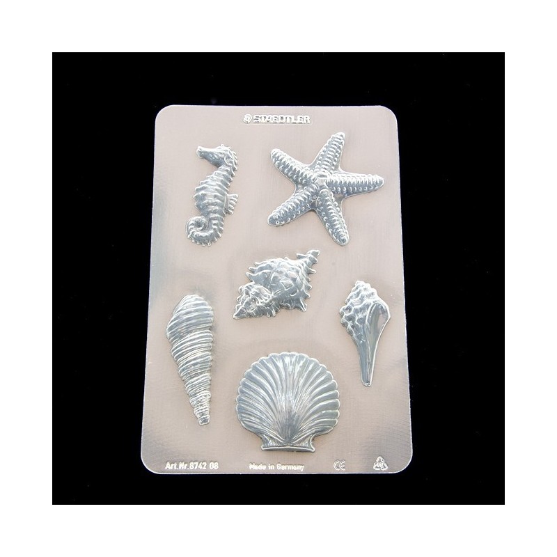 Clay mould Sea Shell's