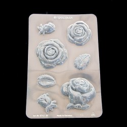 Clay mould Roses