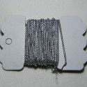 Cordoncino elastico Argento 1mm
