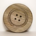 Bottone in legno D29Cm